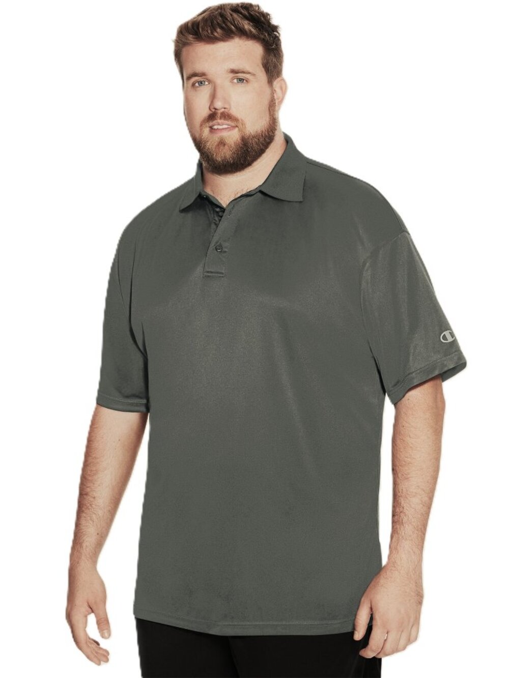 CHAMPION Performance Moisture Wicking Polo. Plus Size 3XL